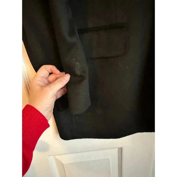 Pronto Uomo Couture 100% Cashmere Blazer Sport Coat Black - Picture 8 of 8